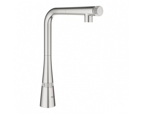 Смеситель Grohe Zedra SmartControl 31593DC2 для кухонной мойки, суперсталь