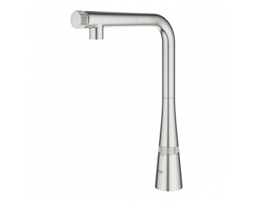 Смеситель Grohe Zedra SmartControl 31593DC2 для кухонной мойки, суперсталь