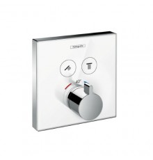 Смеситель Hansgrohe ShowerSelect для душа, термостатический, белый/хром, 15738400