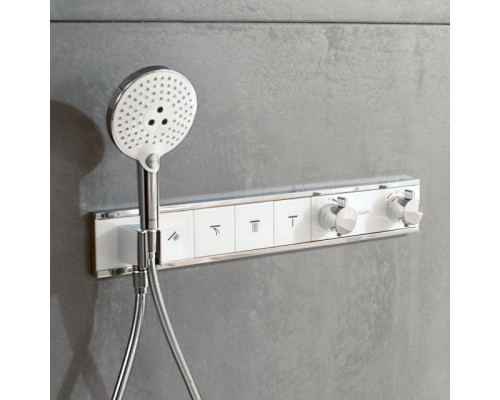 Смеситель Hansgrohe RainSelect для душа, термостатический, хром, 15357000