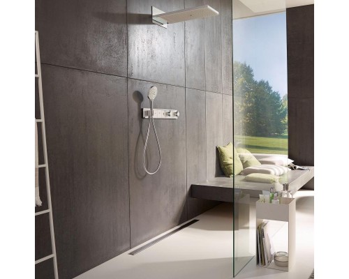 Смеситель Hansgrohe RainSelect для душа, термостатический, хром, 15357000