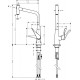 Смеситель Hansgrohe Metris Select 14884000 для кухни, хром