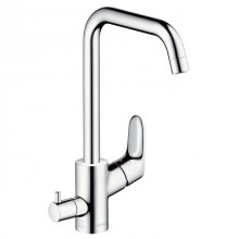Смеситель Hansgrohe Focus 31823000 для кухонной мойки с клапаном для посудомоечной машины