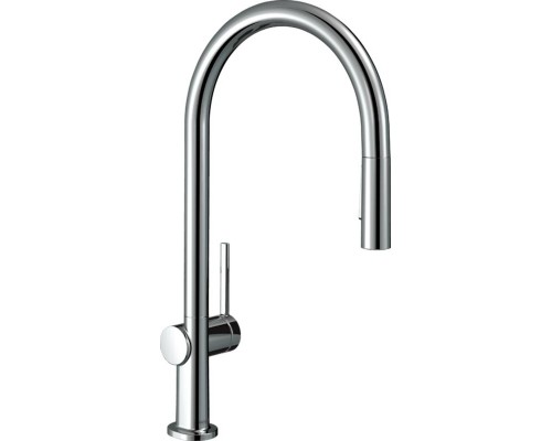 Кухонный смеситель Hansgrohe Talis M54, с вытяжным изливом, 2 режима струи, sBox, хром, 72801000