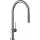 Кухонный смеситель Hansgrohe Talis M54, с вытяжным изливом, 2 режима струи, sBox, хром, 72801000