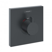 Смеситель Hansgrohe ShowerSelect Highflow для душа, термостатический, черный матовый, 15760670