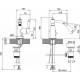 Смеситель для биде Margaroli Classica RU1003AA01BR, с донным клапаном, бронза