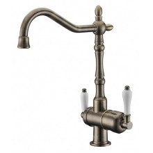 Смеситель Zorg Clean Water ZR 326 YF BR для кухни под фильтр, цвет бронза