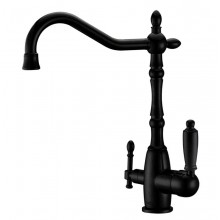Смеситель Zorg Clean Water ZR 312 YF-33-Black для кухни под фильтр, черный