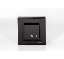 Терморегулятор Деви Classy c Wi-Fi, с датчиком пола, 16А, цвет черный, 140F1069R