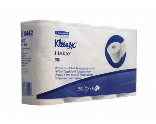 Туалетная бумага Kimberly-Clark Kleenex 350 8442 (Блок: 8 рулонов)