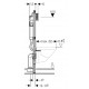 Инсталляция Geberit с безободковым унитазом Gustavsberg Hygienic Flush 5G84HR01, сиденье микролифт, комплект Santehnica.ru 399163