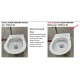 Подвесной безободковый унитаз Kerama Marazzi Plaza Modern Rimless PLMR.wc.02, белый