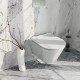 Подвесной безободковый унитаз Kerama Marazzi Plaza Modern Rimless PLMR.wc.02, белый