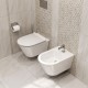 Подвесной безободковый унитаз Kerama Marazzi Plaza Modern Rimless PLMR.wc.02, белый