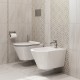 Подвесной безободковый унитаз Kerama Marazzi Plaza Modern Rimless PLMR.wc.02, белый