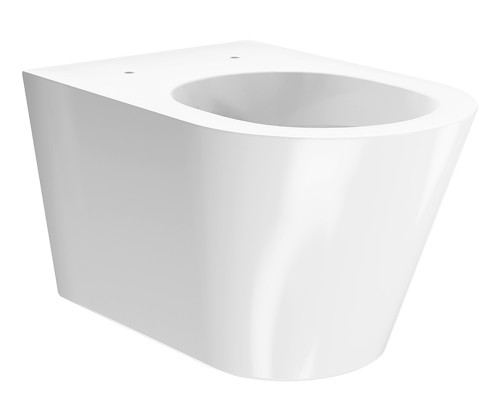 Подвесной безободковый унитаз Kerama Marazzi Plaza Modern Rimless PLMR.wc.02, белый