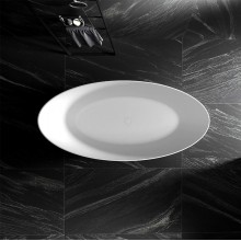 Ванна акриловая Abber 170 х 80 x 58 см, отдельностоящая, белая, AB9374-1.7
