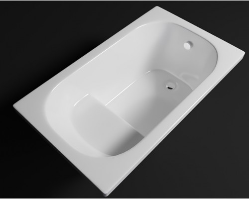 Сидячая акриловая ванна Riho Petit 120 x 70 см, цвет белый, B149001005