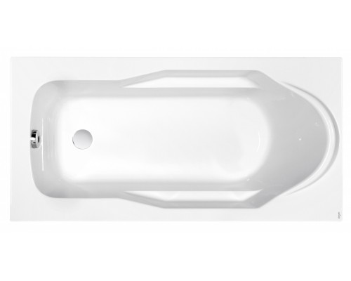 Ванна акриловая Cersanit Santana 160 x 70 см, прямоугольная, белая, 63324