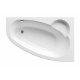 Акриловая ванна Ravak Asymmetric 170 x 110 см, с опорой и фронтальной панелью, правая, белая, C491000000