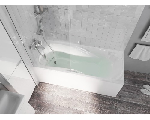 Акриловая ванна 1MarKa Calipso 170 х 75 см, цвет белый, 01каи1775