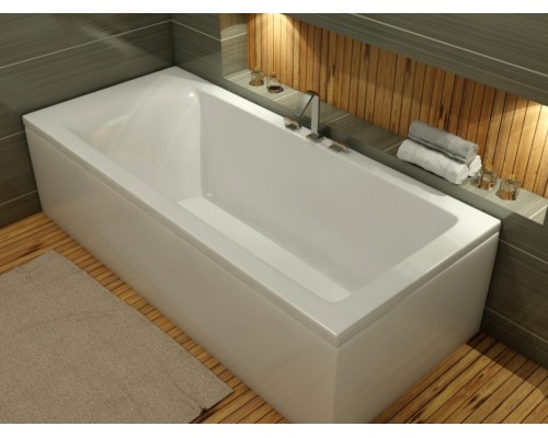 Ванна акриловая Vayer Savero 160 x 75 см, белая, Гл000011565
