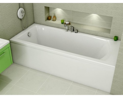 Ванна акриловая Vayer Savero 160 x 75 см, белая, Гл000011565