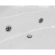 Ванна гидромассажная акриловая Grossman 135 x 135 см, белая, GR-13513-1