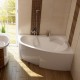 Акриловая ванна Ravak Asymmetric 170 x 110 см, с опорой, правая, белая, C491000000