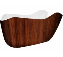 Акриловая ванна Lagard Teona Brown Wood lgd-tna-bw 172.5 x 79.5 см