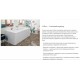 Ванна Villeroy&Boch Collaro UBA180COR9C00VD01, 180 x 80 см, белый alpin/Chrome