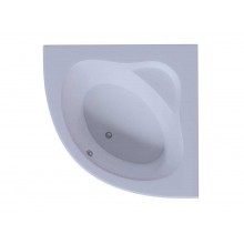 Ванна акриловая Aquatek Калипсо 146 x 146 см с фронтальным экраном, белая, KAL146-0000045