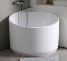 Ванна акриловая Abber 95 х 95 x 76 см, угловая, белая, AB9305