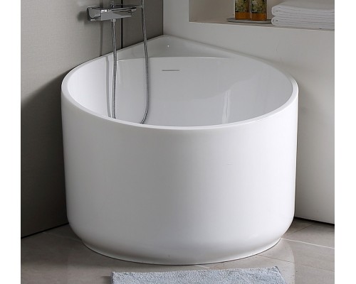 Ванна акриловая Abber 95 х 95 x 76 см, угловая, белая, AB9305