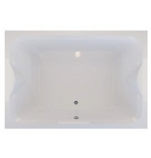 Ванна акриловая Vayer Kasandra 195 х 135 см, прямоугольная, белая, Гл000025030