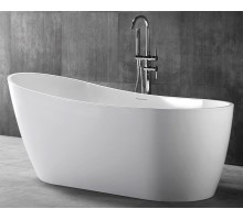 Ванна акриловая Abber 130 х 70 x 70 см, отдельностоящая, белая, AB9353-1.3