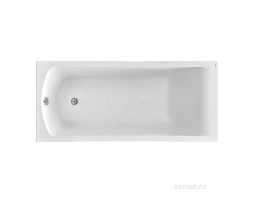 Ванна акриловая Santek Фиджи 170 x 75 см 1.WH50.1.596, белая