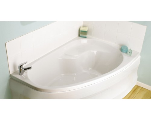 Акриловая ванна Vitra Nysa 150 х 100 см, белая, левая, 50790001000