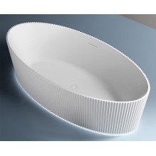 Ванна акриловая Abber 180 х 85 x 58 см, отдельностоящая, белая, AB9327