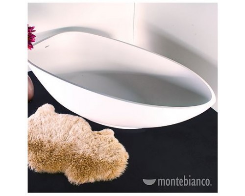 Ванна из литьевого мрамора Montebianco Canotto Due 190 х 90 см, 33050