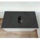 Столешница под раковину для ванной накладная Uperwood Tanos HPL (90 см, пластик, черная)