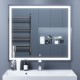 Зеркало для ванной с подсветкой Uperwood Tanos (90*80 см, LED подсветка, сенсорный выключатель, антизапотевание)