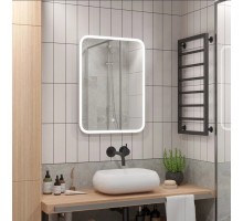 Зеркало для ванной с подсветкой Uperwood Foster (60*80 см, LED подсветка, сенсорный выключатель, антизапотевание)