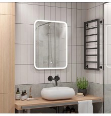 Зеркало для ванной с подсветкой Uperwood Foster (60*80 см, LED подсветка, сенсорный выключатель, антизапотевание)