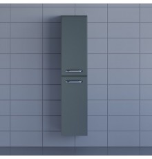 Шкаф-пенал для ванной Uperwood Foster (36*30*160 см, подвесной, серый графит)