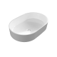 Раковина для ванной накладная Uperwood Aura (60 см, овальная, белая)