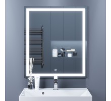 Зеркало для ванной с подсветкой Uperwood Tanos (70*80 см, LED подсветка, сенсорный выключатель, антизапотевание)