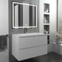 Тумба с раковиной для ванной Uperwood (Tanos-Next 80 см, подвесная, белая матовая) Тумба с раковиной для ванной Uperwood (Tanos-Next 80 см, подвесная, белая матовая)