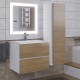 Зеркало для ванной с подсветкой Uperwood Barsa (60*80 см, LED подсветка, сенсорный выключатель, антизапотевание)
